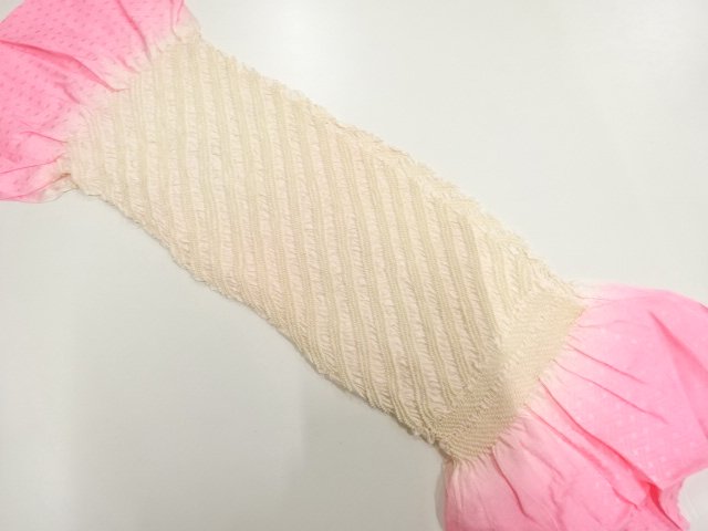 JAPANESE KIMONO / SHIBORI OBIAGE
